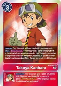 Takuya Kanbara - Next Adventure - Digimon Card Game card