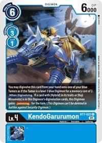 KendoGarurumon - Next Adventure - Digimon Card Game card