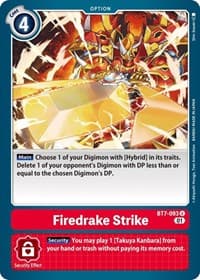 Firedrake Strike - Next Adventure - Digimon Card Game card