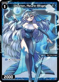 Charon, Azure Angel (Parallel Foil) - Glowing Diva - WIXOSS card