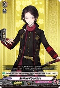 Kashuu Kiyomitsu - D-TTD01: Touken Ranbu -ONLINE- 2021 - Cardfight Vanguard card