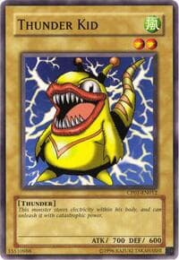 Thunder Kid - Champion Pack 1 - YuGiOh card