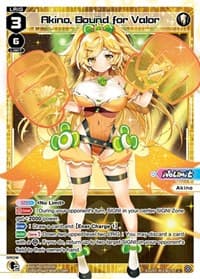 Akino, Bound for Valor - Changing Diva - WIXOSS card