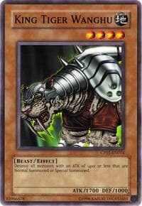 King Tiger Wanghu - Champion Pack 1 - YuGiOh card