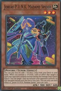 Joruri-P.U.N.K. Madame Spider - The Grand Creators - YuGiOh card