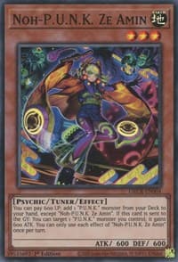 Noh-P.U.N.K. Ze Amin - The Grand Creators - YuGiOh card