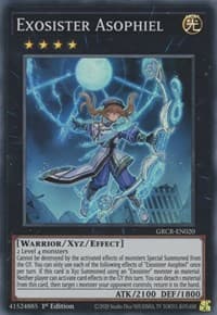 Exosister Asophiel - The Grand Creators - YuGiOh card