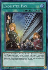 Exosister Pax (CR) - The Grand Creators - YuGiOh card