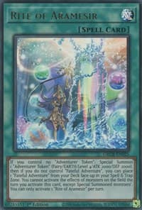Rite of Aramesir - The Grand Creators - YuGiOh card