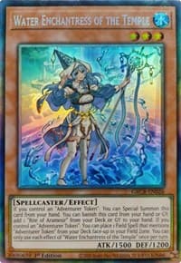 Water Enchantress of the Temple (CR) - The Grand Creators - YuGiOh card