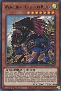 Wandering Gryphon Rider - The Grand Creators - YuGiOh card