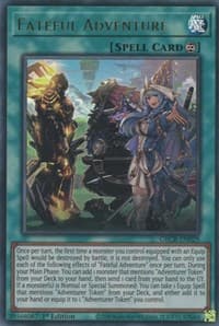 Fateful Adventure - The Grand Creators - YuGiOh card