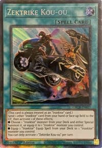 Zektrike Kou-ou (CR) - The Grand Creators - YuGiOh card