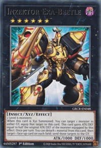 Inzektor Exa-Beetle - The Grand Creators - YuGiOh card