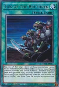 Ties of the Brethren - The Grand Creators - YuGiOh card