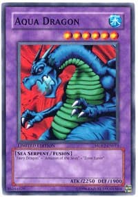 Aqua Dragon - McDonald's Promo Series 2 - YuGiOh card
