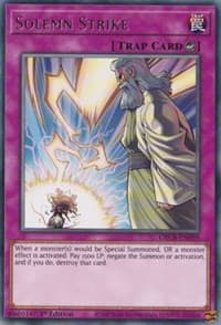 Solemn Strike - The Grand Creators - YuGiOh card
