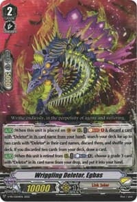 Wriggling Deletor, Egbas - V Promo Cards - Cardfight Vanguard card
