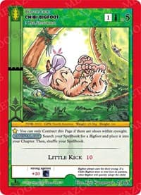 Chibi Bigfoot - Wilderness: First Edition - MetaZoo card