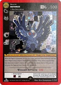 Mothman (Pin Club Cryptid Nation Mystery Collection) - Miscellaneous Promos - MetaZoo card