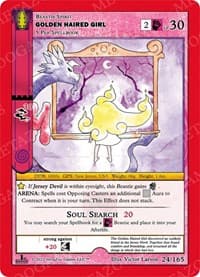 Golden Haired Girl - Wilderness: First Edition - MetaZoo card