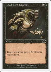 Howl from Beyond - Classic Sixth Edition - Magic: The Gathering card