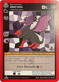 Jersey Devil (Pin Club Cryptid Nation Mystery Collection) - Miscellaneous Promos - MetaZoo card