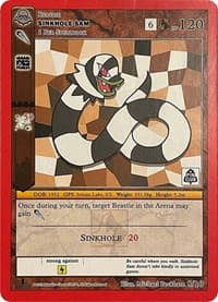 Sinkhole Sam (Pin Club Cryptid Nation Mystery Collection) - Miscellaneous Promos - MetaZoo card