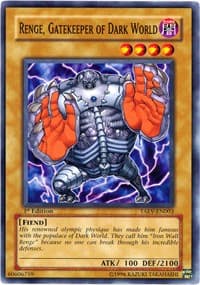 Renge, Gatekeeper of Dark World - Tactical Evolution - YuGiOh card