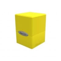 Satin Cube - Lemon Yellow - Ultra Pro Deck Boxes - Deck Boxes card