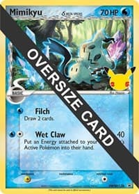 Mimikyu (Delta Species) - SWSH136 - Jumbo Cards - Pokemon card