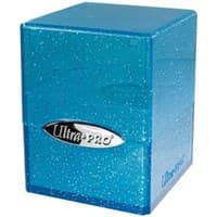 Satin Cube - Glitter Blue - Ultra Pro Deck Boxes - Deck Boxes card
