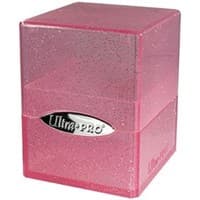 Satin Cube - Glitter Pink - Ultra Pro Deck Boxes - Deck Boxes card