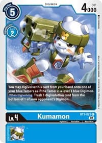 Kumamon - Next Adventure - Digimon Card Game card
