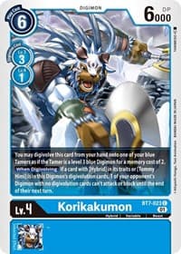 Korikakumon - Next Adventure - Digimon Card Game card