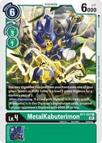 MetalKabuterimon - Next Adventure - Digimon Card Game card