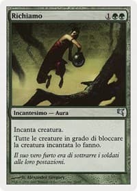 Lure (Italian) - "Richiamo" (K39) - Magic Encyclopedia 2005 (Salvat/Hachette) - Magic: The Gathering card