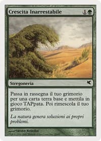 Rampant Growth (Italian) - "Crescita Inarrestabile" (K28) - Magic Encyclopedia 2005 (Salvat/Hachette) - Magic: The Gathering card