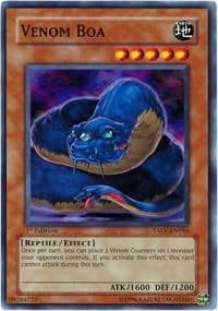 Venom Boa - Tactical Evolution - YuGiOh card