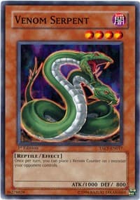 Venom Serpent - Tactical Evolution - YuGiOh card
