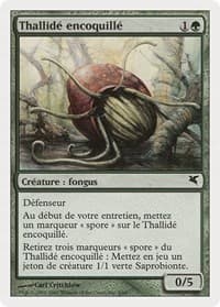 Thallid Shell-Dweller (French) - "Thallidé encoquillé" (J6) - Magic Encyclopedia 2005 (Salvat/Hachette) - Magic: The Gathering card