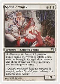 Wojek Apothecary (Italian) - "Speziale Wojek" - Magic Encyclopedia 2005 (Salvat/Hachette) - Magic: The Gathering card
