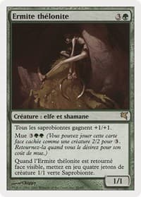 Thelonite Hermit (French) - "Ermite thelonite" - Magic Encyclopedia 2005 (Salvat/Hachette) - Magic: The Gathering card