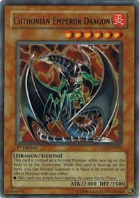 Chthonian Emperor Dragon - Tactical Evolution - YuGiOh card