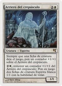 Twilight Drover (Spanish) - "Arriero del crepusculo" - Magic Encyclopedia 2005 (Salvat/Hachette) - Magic: The Gathering card