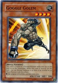 Goggle Golem - Tactical Evolution - YuGiOh card