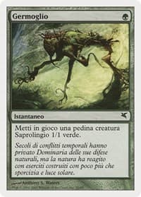 Sprout (Italian) - "Germoglio" (J30) - Magic Encyclopedia 2005 (Salvat/Hachette) - Magic: The Gathering card