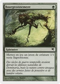 Sprout (French) - "Bourgeonnement" (J30) - Magic Encyclopedia 2005 (Salvat/Hachette) - Magic: The Gathering card