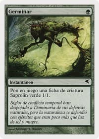 Sprout (Spanish) - "Germinar" (J30) - Magic Encyclopedia 2005 (Salvat/Hachette) - Magic: The Gathering card