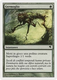 Sprout (Italian) - "Germoglio" (J41) - Magic Encyclopedia 2005 (Salvat/Hachette) - Magic: The Gathering card